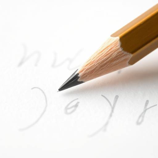 Content Creation icon, showing a pencil writing on paper