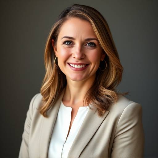 Professional headshot of Eleanor Vance, CEO of Aurora Studios